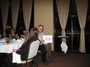 Past-President Ron Melbourne receives an award